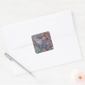 BUTTERFLIES VIERKANTE STICKER (Envelop)
