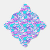 Butterflies, violet en turquoise bedankdoosjes (Uitgevouwen)