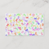 Butterflies Visitekaartje (Achterkant)