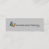 Butterflies - Visitekaartje (Achterkant)