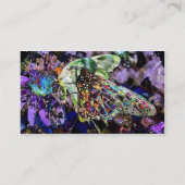Butterflies. Visitekaartje (Achterkant)