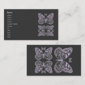 Butterflies Visitekaartje (Voorkant / Achterkant)