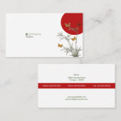 Butterflies Visitekaartje (Voorkant / Achterkant)