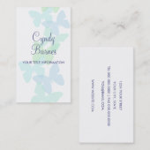 Butterflies Visitekaartje (Voorkant / Achterkant)