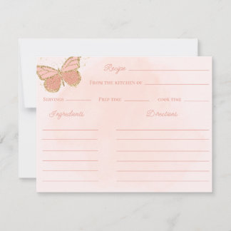 Butterflies Vrijgezellenfeest Recipe Instructions Notitiekaartje
