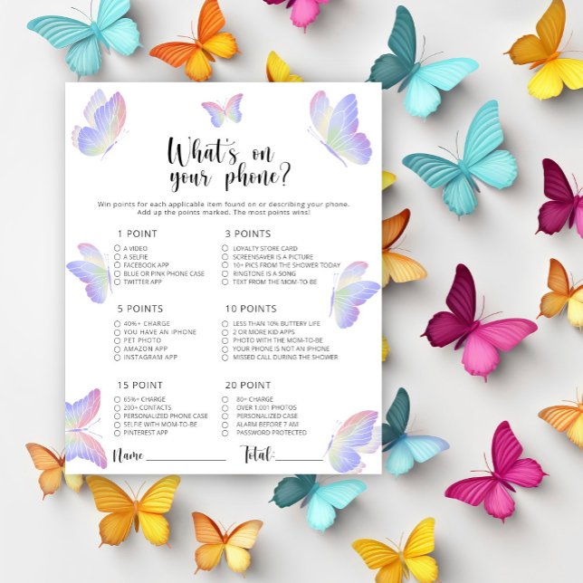 Butterflies - Wat zit er op je telefoonspel? (Creator heeft geüpload)