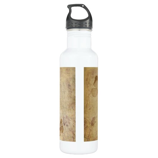 Butterflies Waterfles (Achterkant)