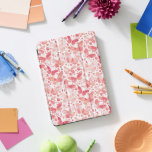 Butterflies Waterverf Coral Pink iPad Pro Cover<br><div class="desc">Koraalroze en witte waterverf vlinderschilderij.</div>