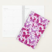 Butterflies Waterverf Magenta Pink Planner (Display)