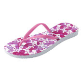 Butterflies Waterverf Roze teenslippers (Schuin)