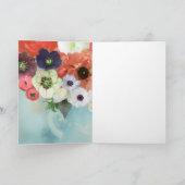 BUTTERFLIES, WITTE RODE ROSSEN EN ANEMOENSTROMEN KAART (Binnen)