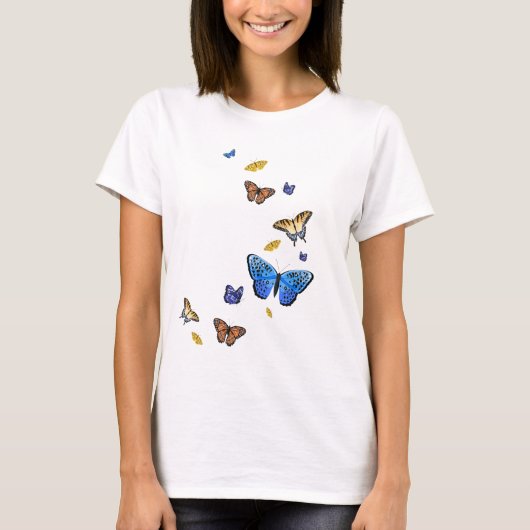 Butterflies Women's T-Shirt (Voorkant)