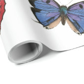 Butterflies Wrappapier Cadeaupapier (Rol Hoek)