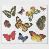 Butterflies Wrappapier Cadeaupapier (Vlak)
