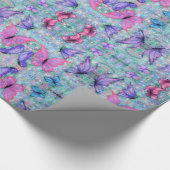 Butterflies Wrappapier Cadeaupapier (Hoek)