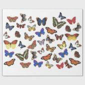 Butterflies Wrappapier Cadeaupapier (Vlak)