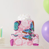 Butterflies Wrappapier Cadeaupapier