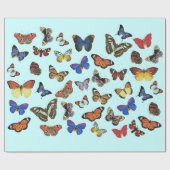 Butterflies Wrappapier Cadeaupapier (Vlak)
