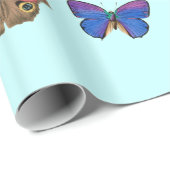 Butterflies Wrappapier Cadeaupapier (Rol Hoek)