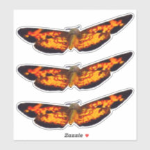Butterflies XL 14" x 14" Custom-Cut Vinyl Stickers