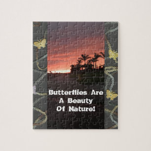 Butterflies zijn een schoonheid legpuzzel