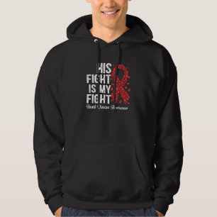Butterflies zijn gevecht is mijn hartziekte hoodie