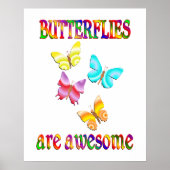 Butterflies zijn Geweldige Poster (Voorkant)