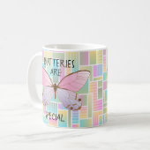 Butterflies zijn speciaal koffiemok (Voorkant links)