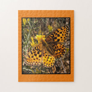 Butterflies zijn vrij om te vliegen legpuzzel