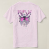 butterfluy t-shirt (Design achterkant)