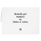 Butterfly (Achterkant Horizontaal)