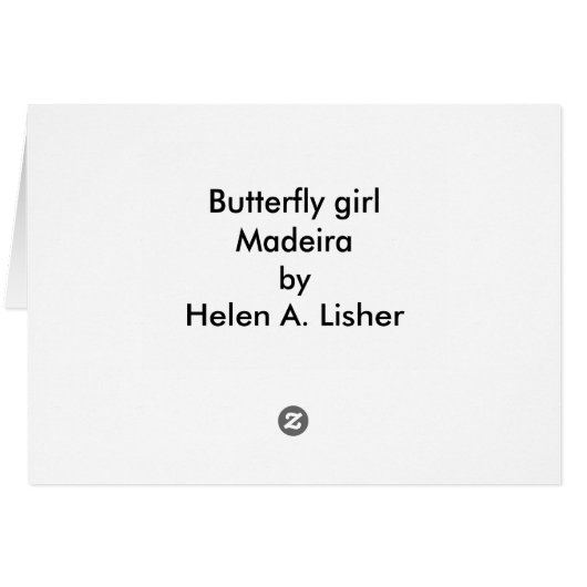 Butterfly (Achterkant Horizontaal)