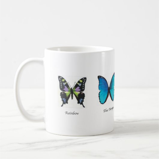 Butterfly 11 oz. mok (Links)
