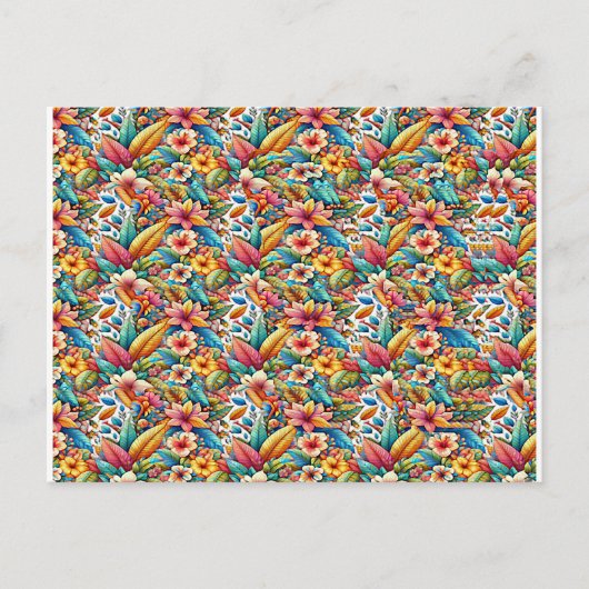 Butterfly 1 Stereogram Magic Eye - No Envelope Briefkaart (Voorkant)