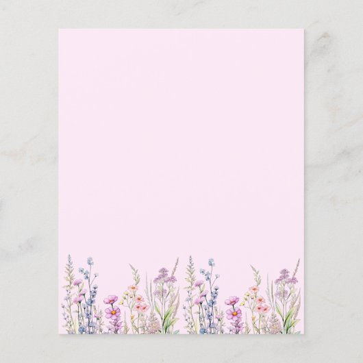 Butterfly 1e Verjaardag roze paarse meisje uitnodi (Achterkant)