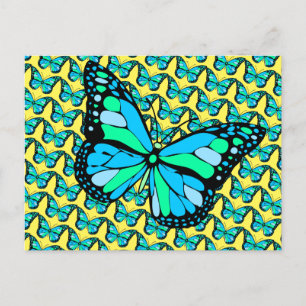 BUTTERFLY-21 BRIEFKAART