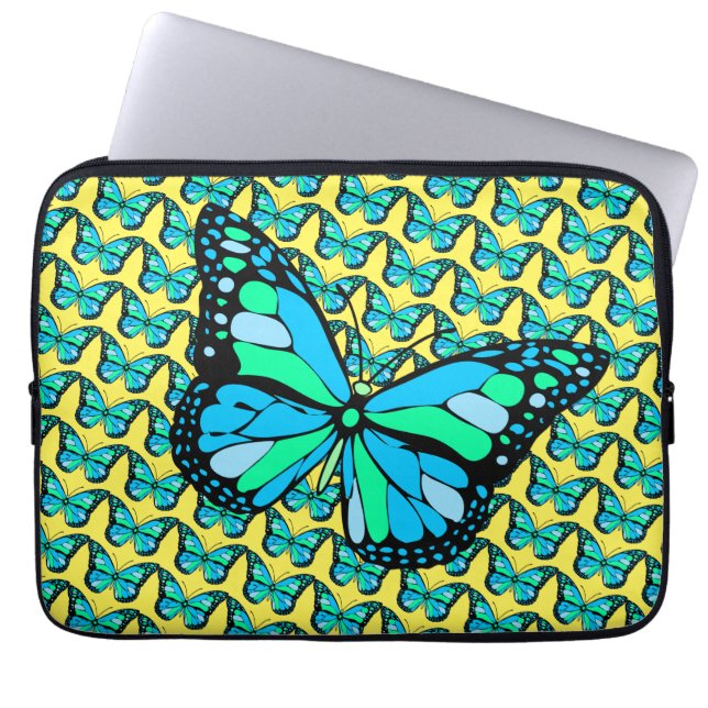 BUTTERFLY-21 LAPTOP SLEEVE (Voorkant)