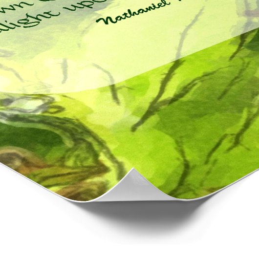 Butterfly 2 Happiness Inspirerend Quote Poster (Hoek)