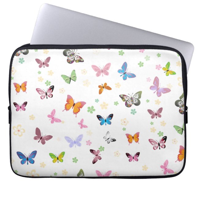 Butterfly 2 laptop sleeve (Voorkant)