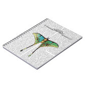 Butterfly 2 notitieboek (Linkerzijde)