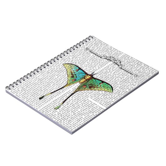 Butterfly 2 notitieboek (Linkerzijde)