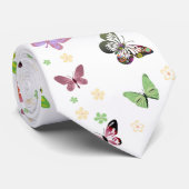 Butterfly 2 stropdas (Opgerold)