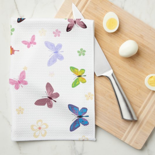 Butterfly 2 theedoek (Quarter Fold)