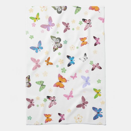 Butterfly 2 theedoek (Verticaal)