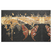 Butterfly 3 Custom Fabric Stof (Fat Quarter)