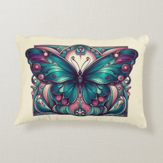 Butterfly 4 accent kussen (Achterkant)