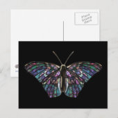 Butterfly-5 Briefkaart (Voorkant / Achterkant)