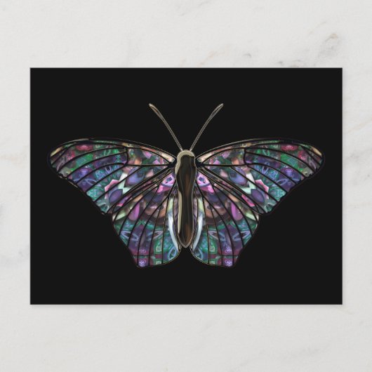 Butterfly-5 Briefkaart (Voorkant)