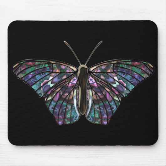 Butterfly-5 Mousepad Muismat (Voorkant)