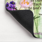 Butterfly - 5x7 gedicht, PiedereExpressions.com Muismat (Hoek)